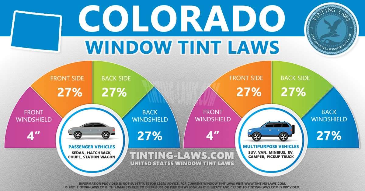 Colorado Tint Laws 2024 Updated Car Tinting Laws